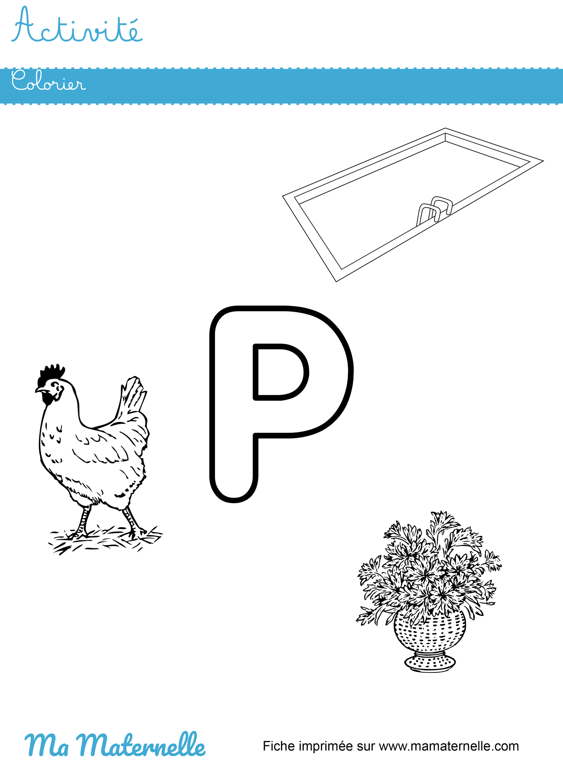 Activités - Activité : colorier
