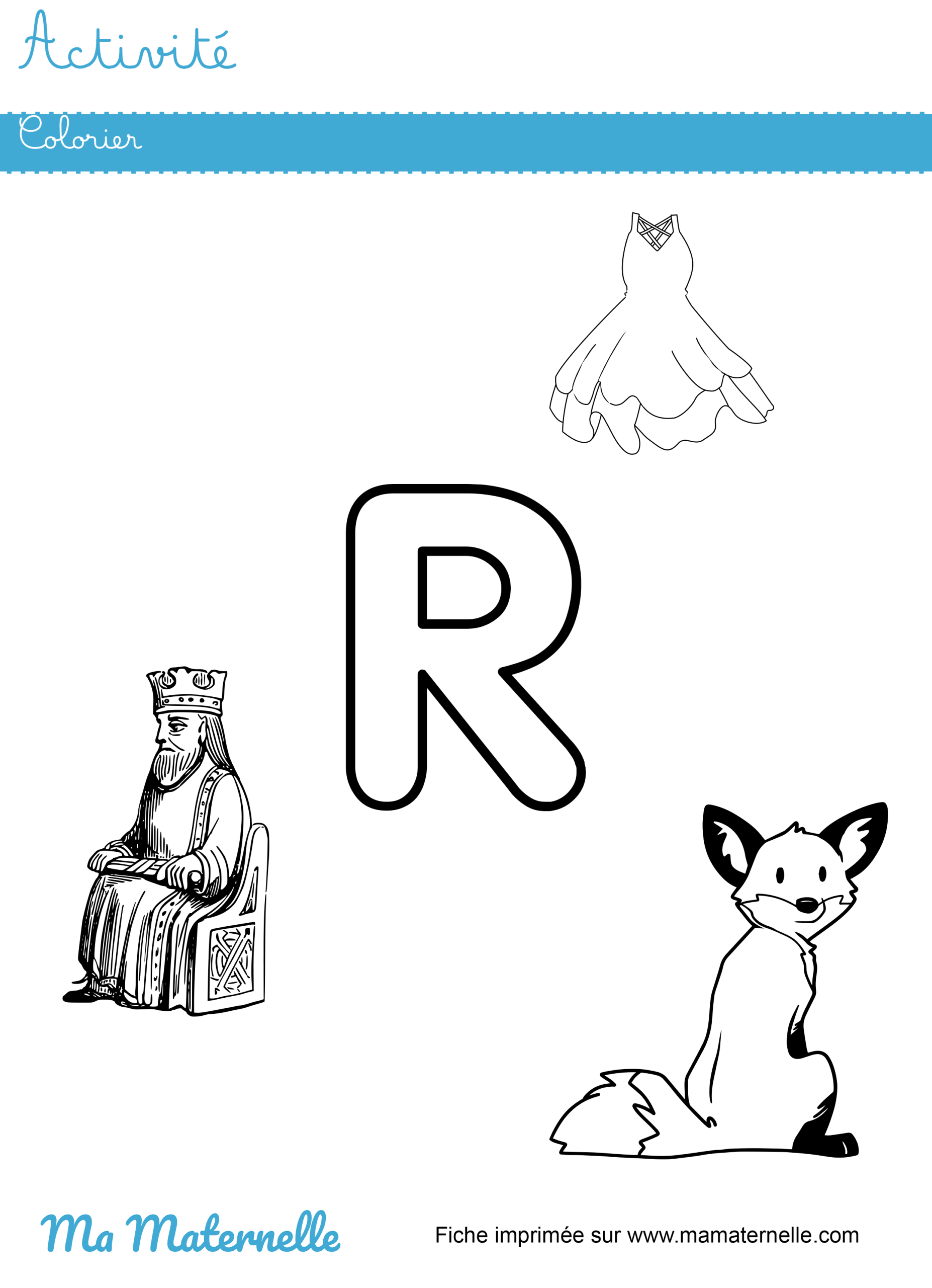 Activités - Activité : colorier
