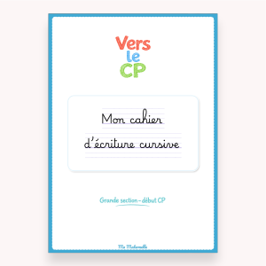 cahier d'activités écriture cursive