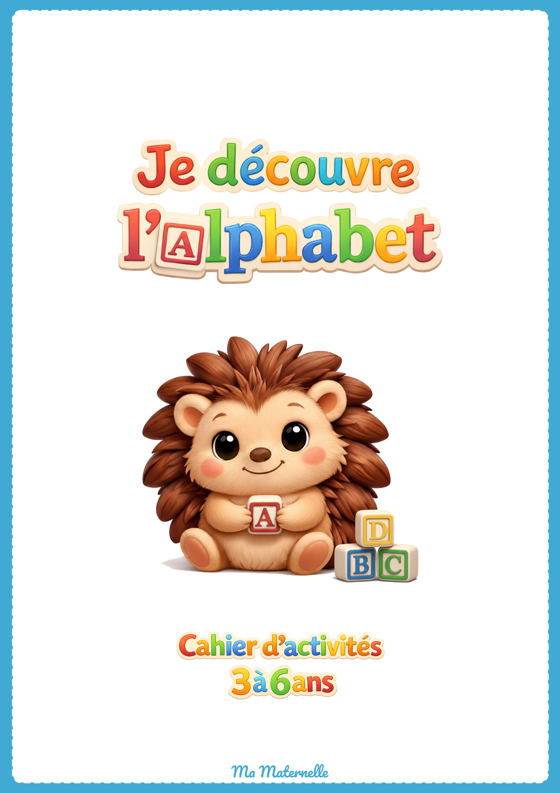 Couverture du livret Je découvre l’alphabet