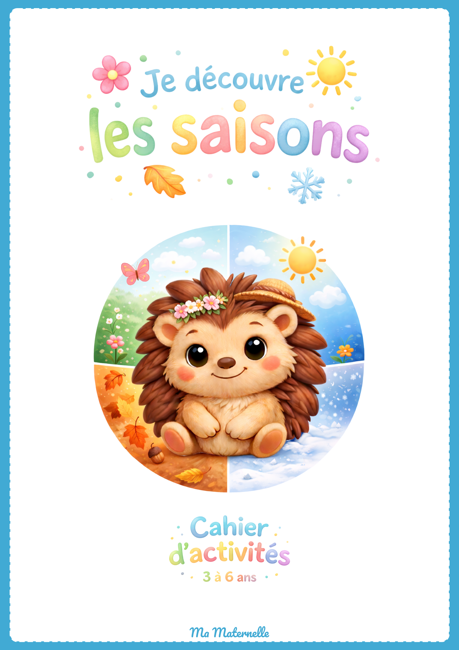 Couverture du livret Je découvre les saisons