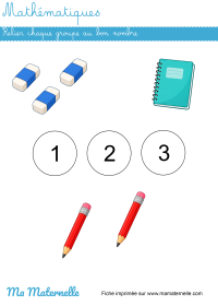 fiche mathématiques école