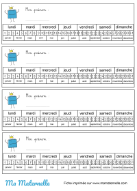 Grande section - Lettres : compter les syllabes des mots de l’automne