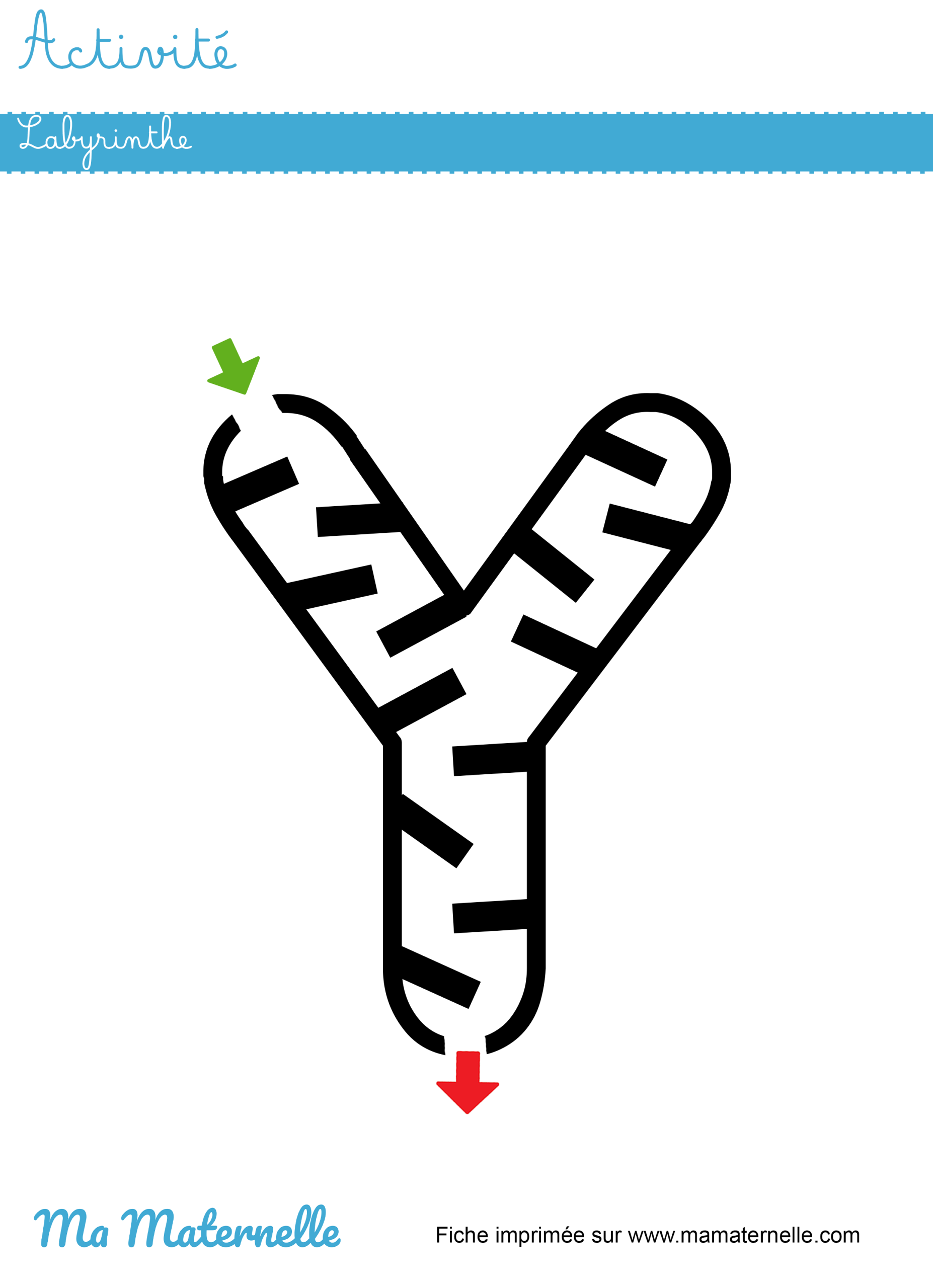Activités - Activité : labyrinthe