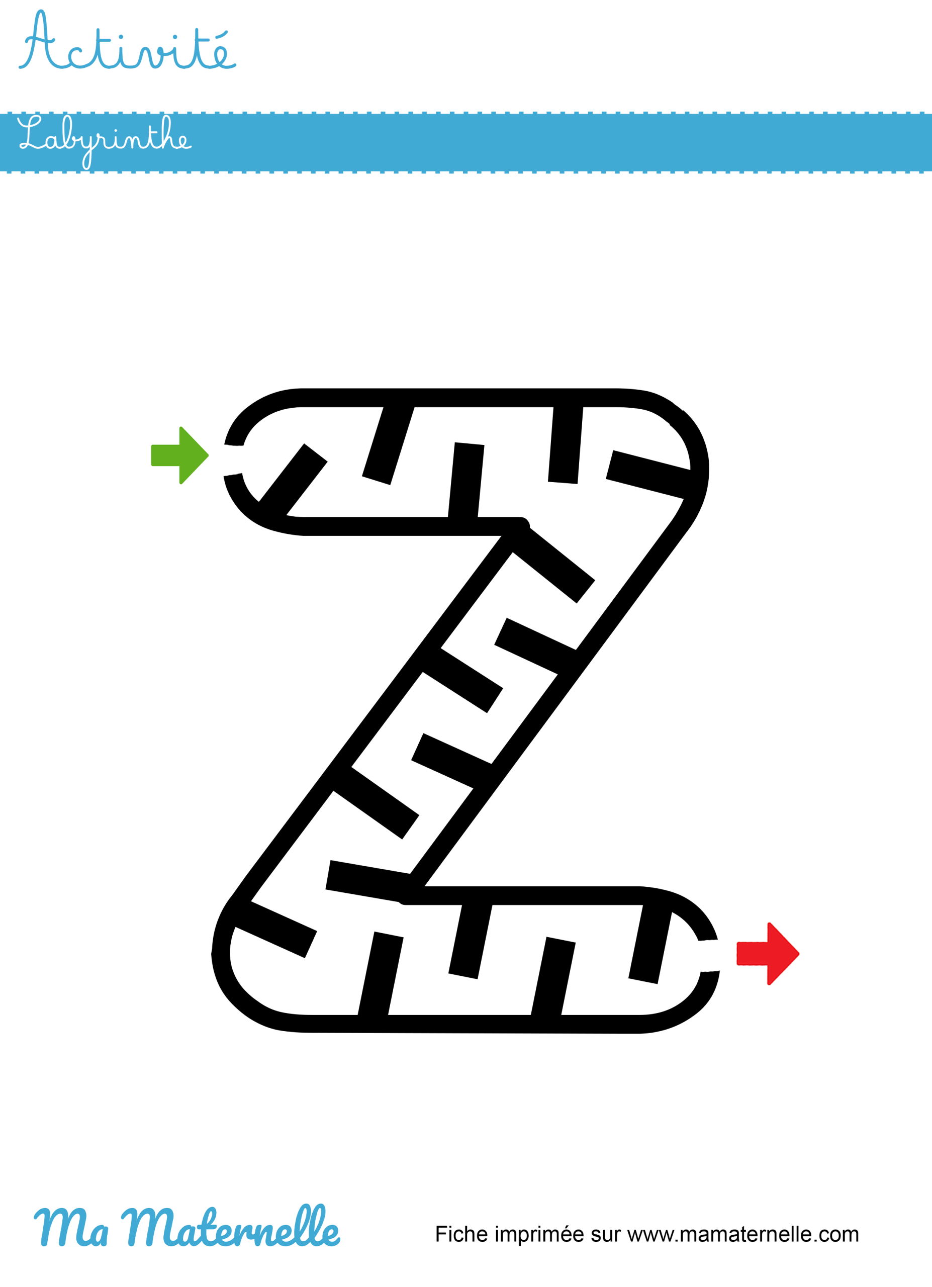 Activités - Activité : labyrinthe